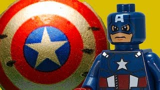 CAPTAIN AMERICA THEME SONG IN LEGO 1966 [upl. by Ladew]