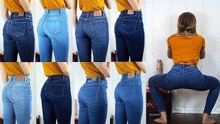 GUIDE TO BOOTY SHAPING JEANS [upl. by Llereg]