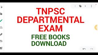 TNPSC DEPARTMENTAL EXAM FRRE BOOKS DOWNLOAD  TNPSC DEPARTMENTALEXAM [upl. by Woodsum]