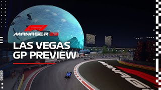 F1® Manager 23  Las Vegas GP Preview [upl. by Enrichetta]