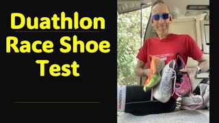 Duathlon Race Shoe Test  Again [upl. by Ocir]