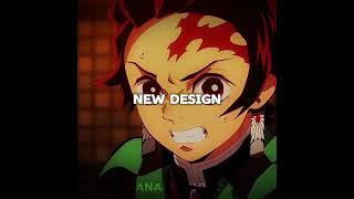 Tanjiro first design😍😳demonslayer animeedit anime tanjiro design [upl. by Northway]