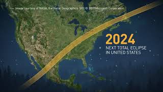 Path of April 8 2024 solar eclipse [upl. by Nomis]