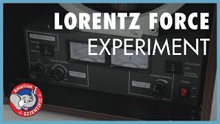 STEM Experiment Lorentz Force Experiment [upl. by Aillicsirp]