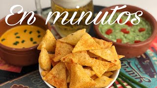 ✅como hacer nachos CASEROS 🍺super fácil con POLENta en MINUTOS 2021 [upl. by Diahann]