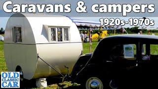 Classic caravans historic campervans caravanettes amp more Holidaying 1920s1970s style [upl. by Nas363]