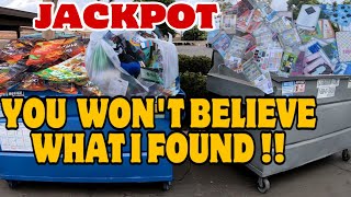 DUMPSTER DIVING AT RETAIL STORES YOU WONT BELIEVE WHAT I FIND [upl. by Ativet]