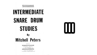 Intermediate Snare Studies No III [upl. by Ladonna]