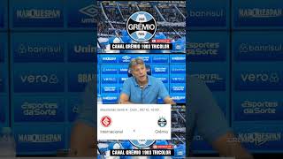 quotGrenal é Grenalquot Renato Gaúcho Internacional x Grêmio Brasileirão 2023 Grenal shorts [upl. by Ejrog]