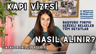 Kapı Vizesi Nasıl Alınır I Kapıda Vize Başvuru Formu Nasıl Doldurulur I faydalibilgilerserisi [upl. by Modnar475]