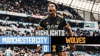 Moutinho silences Old Trafford  Man United 01 Wolves  Highlights [upl. by Forrer]