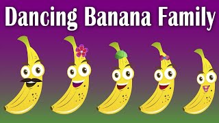 Finger Family Collection  Dancing Banana Finger Family  9 more Finger Family  Nursery Rhymes [upl. by Yarg]