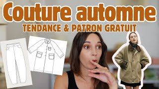 Patrons Tendances Rentrée 2024 🍁 Patrons Gratuits Inclus ✂️ [upl. by Saduj]