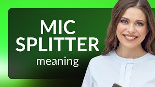 Understanding the Utility of a Mic Splitter [upl. by Haland203]