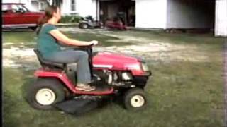 MTD Yard Machines 175 HP Tractor Riding Mower [upl. by Hebe]