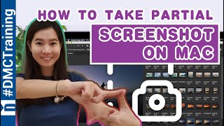 How To Take Partial Screenshot On MAC [upl. by Honey]