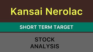 Kansai nerolac paints share target analysis 🇮🇳 Kansai nerolac paints share news big update 21024 [upl. by Rehpatsirhc]