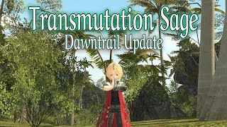 Transmutation Sage  Dawntrail Update  FFXIV SGE VFX Mod [upl. by Lempres]