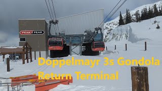 Doppelmayr 3s Gondola Return Terminal [upl. by Zahavi456]