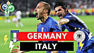 Germany vs Italy 02 All Goals amp highlights  world cup 2006 SemiFinal [upl. by O'Rourke918]