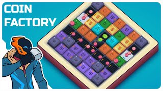 Short But Very Satisfying Incremental Factory Builder  Coin Factory [upl. by Yroj8]