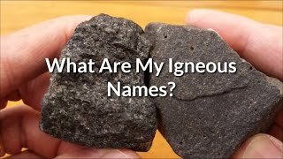 IgnRxHow to Observe Texture and Color to Identify and Name Gabbro and Basalt Igneous Rocks [upl. by Walcoff]