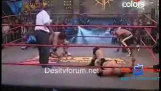 Xterminator and Super X VS Badshar Khan and Tiger Rapta  WWP 25th Oct 100 De Dhana Dhan [upl. by Zoi]