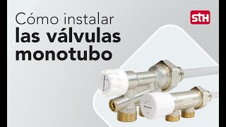 Cómo instalar válvulas monotubo en radiadores de Calefacción [upl. by Roderick338]