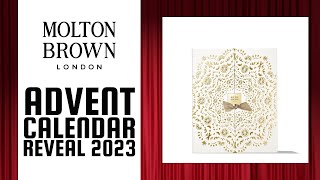 MOLTON BROWN ADVENT CALENDAR 2023 REVEAL [upl. by Ronile]