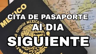 COMO SACAR Cita para el PASAPORTE RÁPIDO 2024 [upl. by Augustina527]