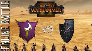 DARK ELVES vs CHAOS  2v2 Online Battle Total War Warhammer 2 [upl. by Dulcia372]