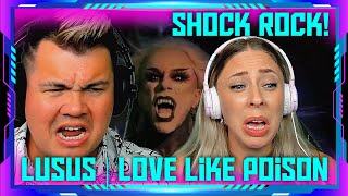 FirstTime Reaction to LUSUS  Love Like Poison Official Video  THE WOLF HUNTERZ Jon and Dolly [upl. by Ardnic]