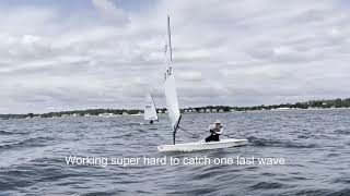 Leeward Mark Rounding in Breeze  Marc Jacobi Sailing [upl. by Ludlow]