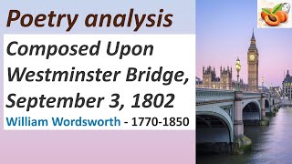 Composed Upon Westminster Bridge by William Wordsworth in Bengali Explanation Class 11 Sem01 [upl. by Cram]