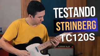 GUITARRA BOA E BARATA  Strinberg Telecaster TC120S [upl. by Nyrok]