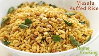 Quick snack  Masala Puffed Rice  Ventuno Home Cooking [upl. by Hodgson938]