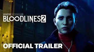 Vampire The Masquerade  Bloodlines 2  Official Extended Gameplay Reveal And Overview Trailer [upl. by Zelde]