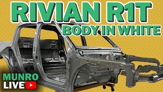 The Rivian Returns R1T Body in White [upl. by Anica]