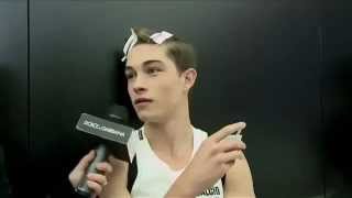 Dolce amp Gabbana One question for Francisco Lachowski [upl. by Blas787]