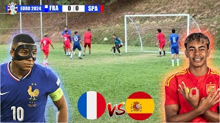 FRANÇA x ESPANHA SEMIFINAL UEFA EURO 2024 [upl. by Whang242]