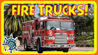 Awesome Fire Truck Song and Video [upl. by Winnick]