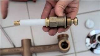 Shower Repair  How to Tighten Hot Water Knob to Stop Leaking From Shower Head [upl. by Ocnarfnaig]