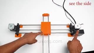 CNC Plotter Assembling video tutorial [upl. by Ynnohj]