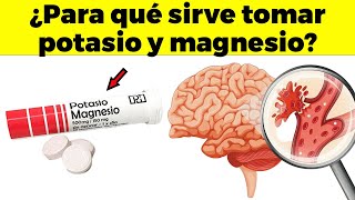 Magnesio y potasio para qué sirve tomarlos juntos como suplemento [upl. by Hubsher769]