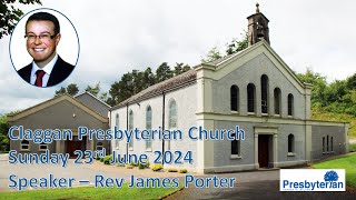 Claggan Presbyterian Church Service Sunday 23rd June 2024 [upl. by Onairam]