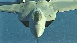 F22 Rotary Vulcan Cannon Tests  Stock Footage [upl. by Enoch]