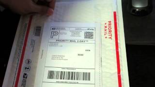 Tutorial How to Ship a Padded Flat Rate Envelope Ebay [upl. by Yznil]