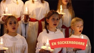 Barnkammarkören  Barnplanetens Luciakör  En sockerbagare  Lucia amp Julmusik [upl. by Erot700]