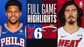 76ERS at HEAT  FULL GAME HIGHLIGHTS  December 25 2023 [upl. by Aleunam]