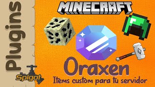 🌻 Review Oraxen🌻 Items custom para tu servidor de minecraft [upl. by Heriberto]